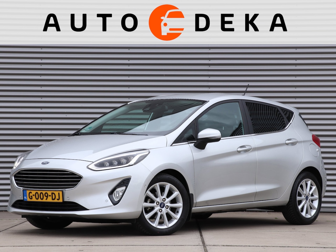 Ford Fiesta - 1.0 EcoBoost Titanium Automaat *Full-LED*Navigatie*Parkeersens.* - AutoWereld.nl