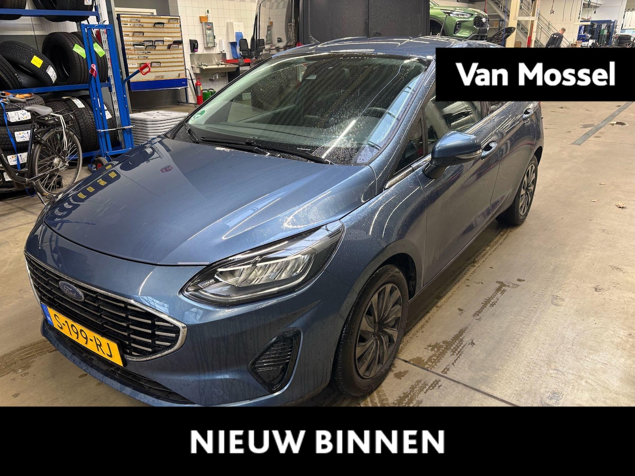 Ford Fiesta - 1.0 EcoBoost Hybrid Titanium X | 1e-eigenaar | Dealeronderhouden | Stoel/stuur voorruitver - AutoWereld.nl
