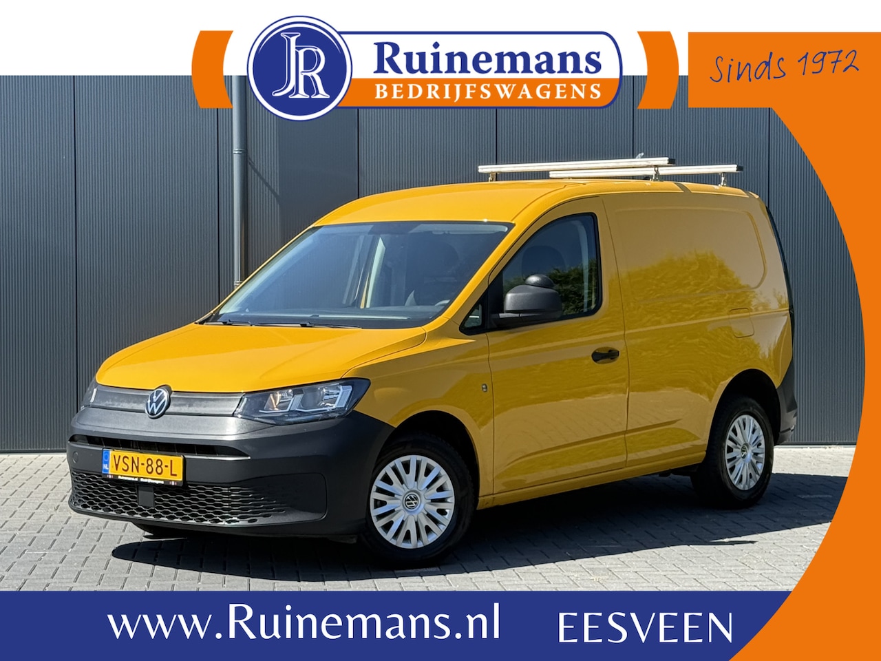 Volkswagen Caddy Cargo - 2.0 TDI / L1H1 / 1e EIG. / AIRCO / CRUISE / TREKHAAK / ERGO COMFORT STOEL / DAKDRAGERS - AutoWereld.nl