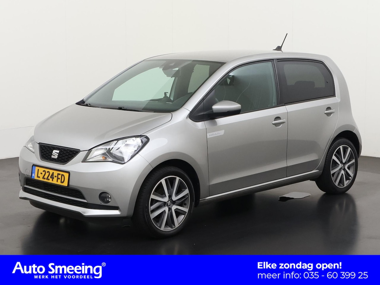 SEAT Mii Electric - electric Plus | Stoelverwarming | DriveMii-App | Lichtmetalen Velgen | Zondag Open! - AutoWereld.nl