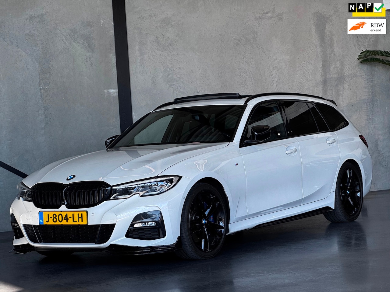BMW 3-serie Touring - 318i M Sport 318i M-Sport, Pano, Head-Up, Laser, 360°, Harman Kardon, M gordels, enz.. - AutoWereld.nl