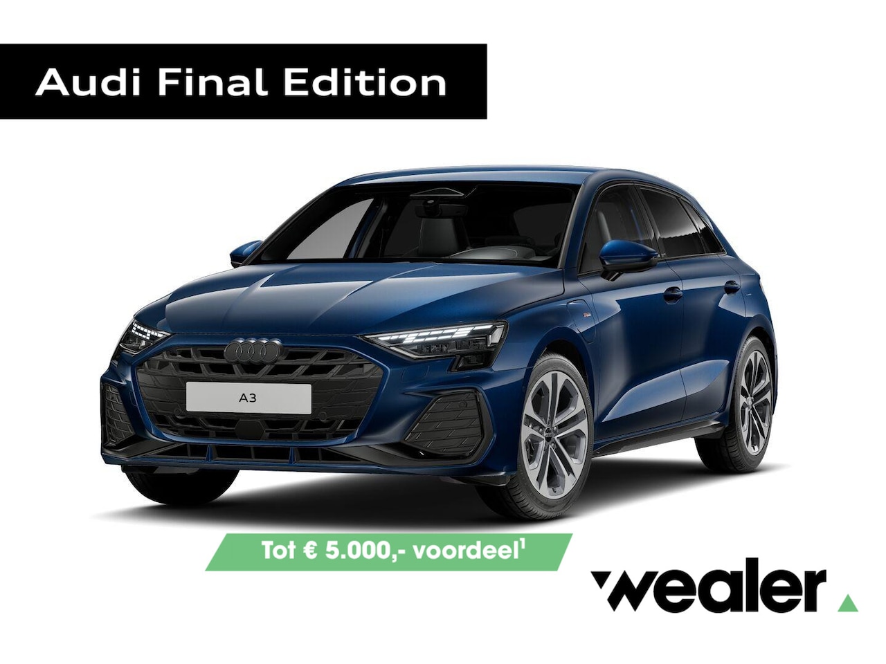 Audi A3 Sportback - S edition 40 TFSI e 150 kW / 204 PK Sportback 6 ve - AutoWereld.nl