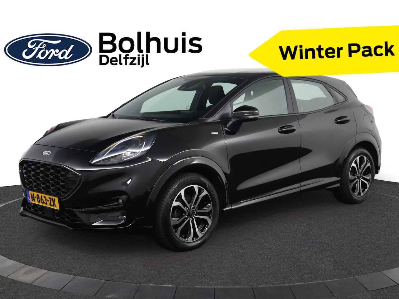 Ford Puma - 125pk EcoBoost Hybrid St-line | All Season Banden | Winter pack | Adaptieve Cruise Control - AutoWereld.nl