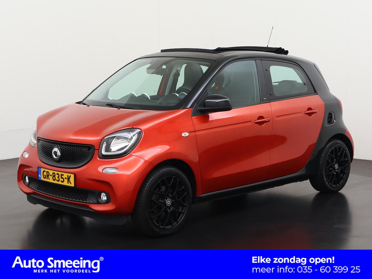 Smart Forfour - 1.0 Prime | Vouwdak | Camera | Stoelverwarming | Zondag Open! - AutoWereld.nl