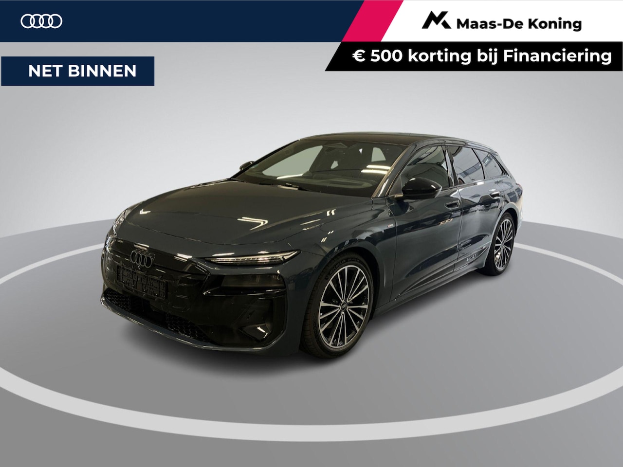 Audi A6 Avant e-tron - S edition 83 kWh 286pk · SOH 99,5% · Panoramadak · Luchtvering · Camera · SONOS Sound · He - AutoWereld.nl