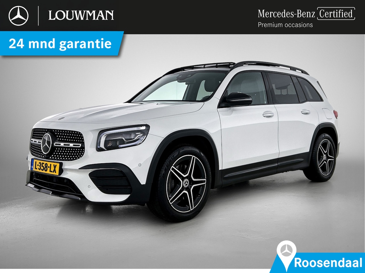 Mercedes-Benz GLB - 200 AMG Nightpakket | Panoramadak | Trekhaak | Distronic | Memory | Keyless Go | CarPlay | - AutoWereld.nl