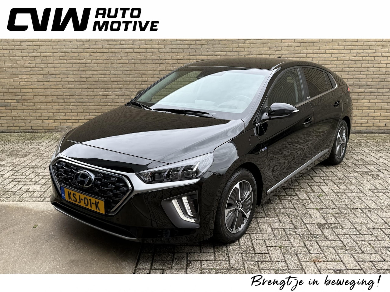 Hyundai IONIQ - 1.6 GDi PHEV Premium | Leder | Camera | Navigatie | Stoel&stuurverwarming | Stoel ventilat - AutoWereld.nl