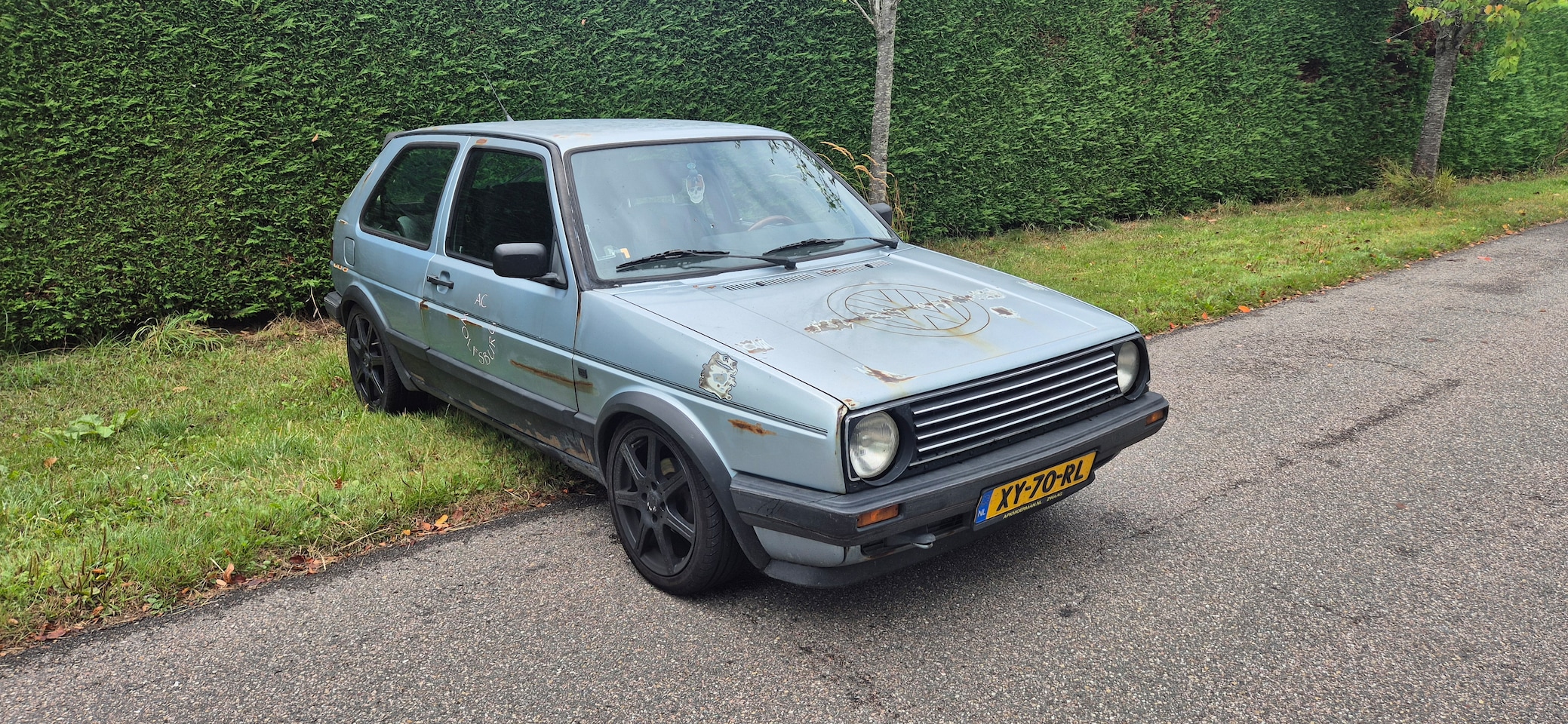 Volkswagen Golf - 1.8 Manhattan MARK II LIEFHEBBERS AUTO RVS UITLAAT VERLAAGD RECCARO STOELEN 16" LM WIELEN ETC ETC - AutoWereld.nl