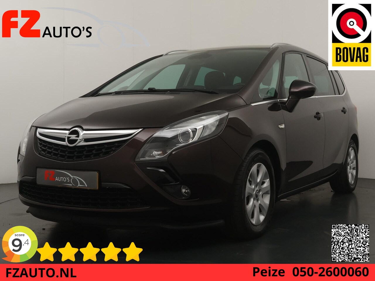 Opel Zafira Tourer - 1.4 Business+ - Navigatie - Stoelverwarming - Trekhaak - AutoWereld.nl