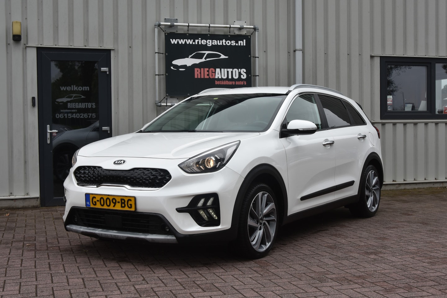 Kia Niro - 1.6 GDi Hybrid DynamicLine Automaat. Clima, Camera, Trekhaak, Cruise!! - AutoWereld.nl