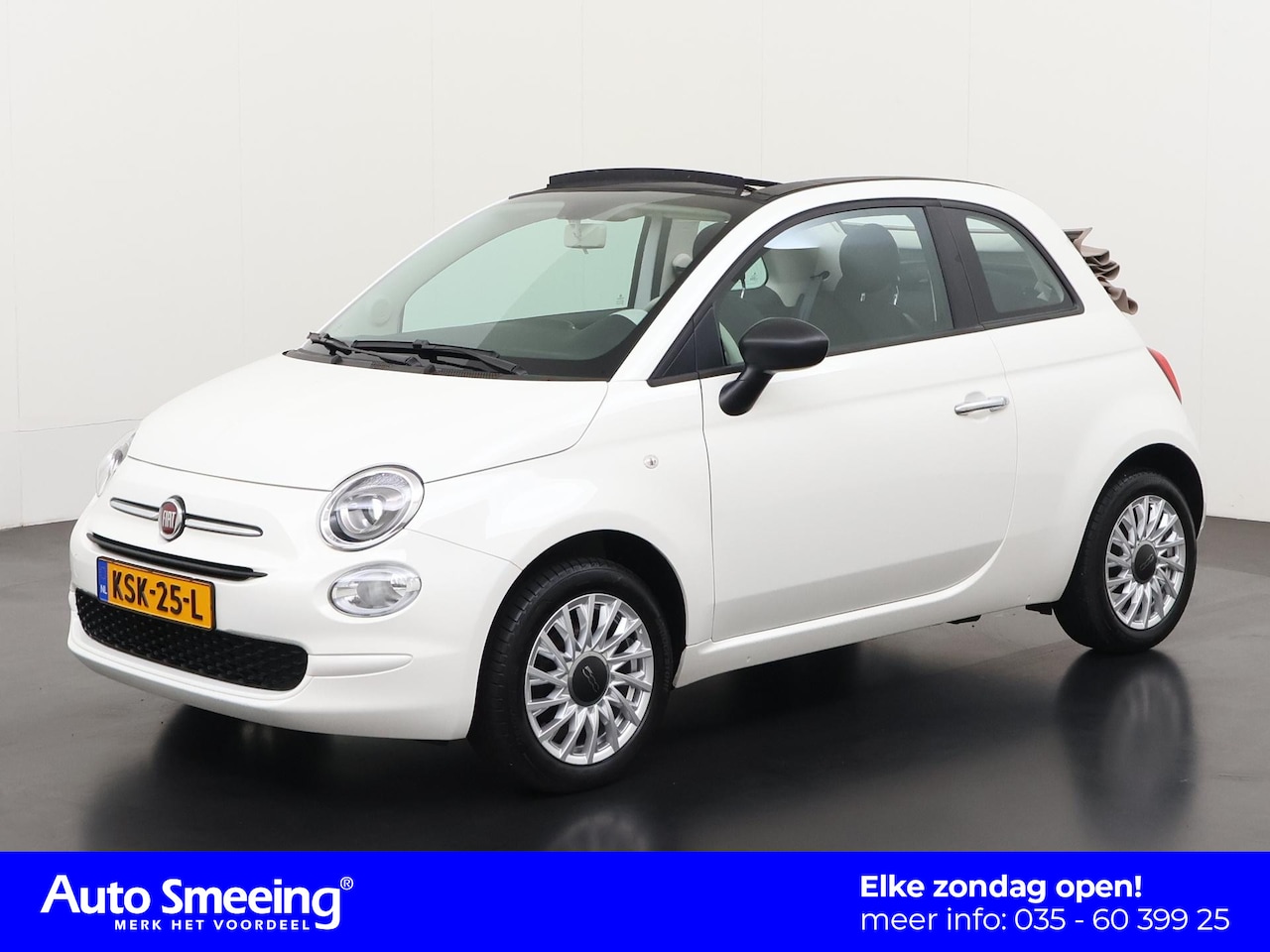 Fiat 500 C - 1.0 Hybrid | Apple/Android Carplay | Zondag Open! - AutoWereld.nl