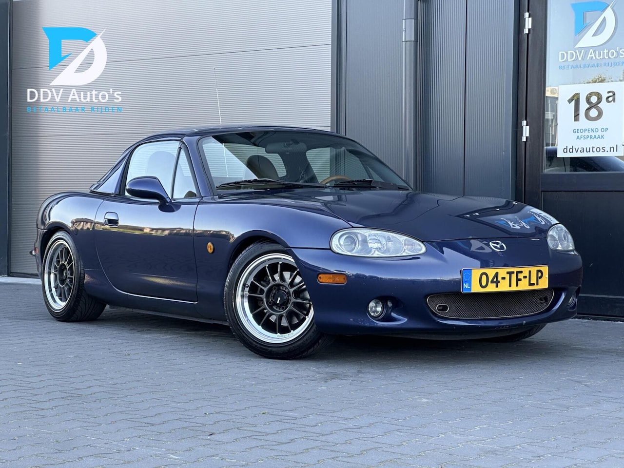 Mazda MX-5 - FL 1.6i/110pk Touring|Hardtop|Cruise|Stoelverw.|15" König Velgen|ST Schroefset|Leder|Elekt - AutoWereld.nl