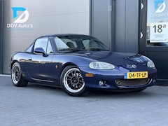 Mazda MX-5 - FL 1.6i/110pk|Hardtop|Cruise|Stoelverw.|15" König Velgen|ST Schroefset|Leder|Elektrische S
