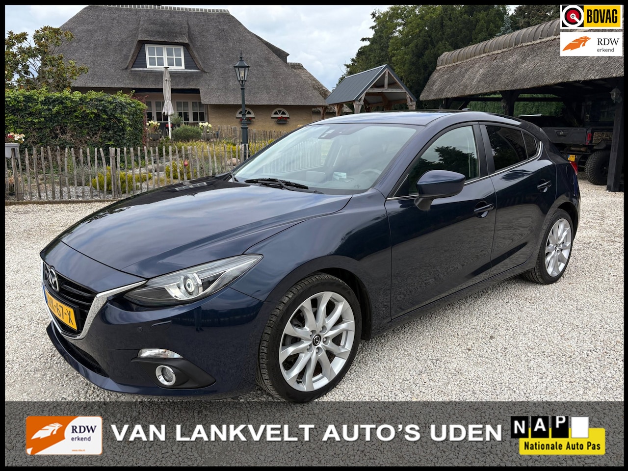 Mazda 3 - 2.0 SkyLease GT-M BOSE, Leder, Head-up - AutoWereld.nl