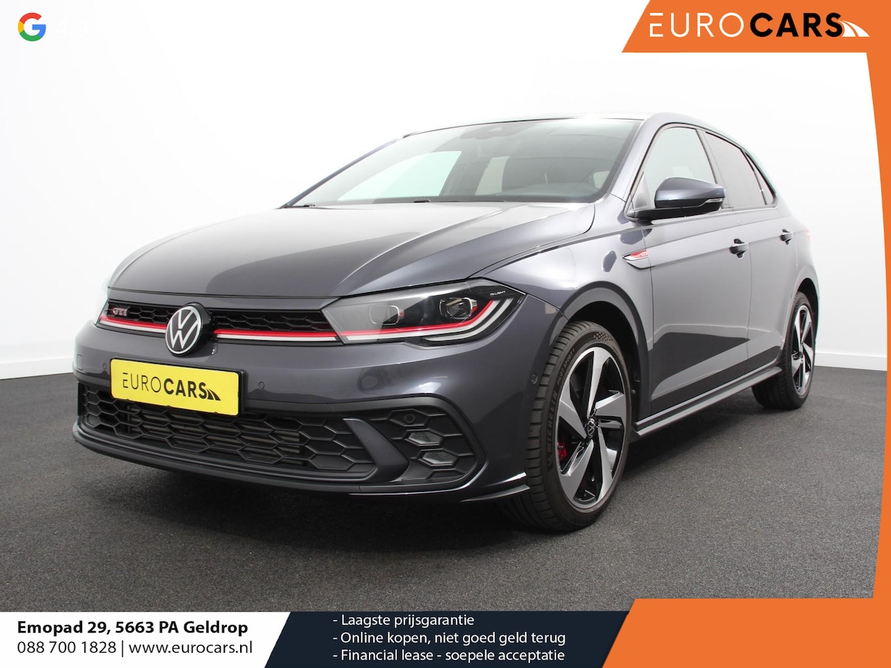 Volkswagen Polo - 2.0 TSI GTI 207pk Automaat Digitale Cockpit Navigatie Appel Carplay/Android Auto Climate C - AutoWereld.nl