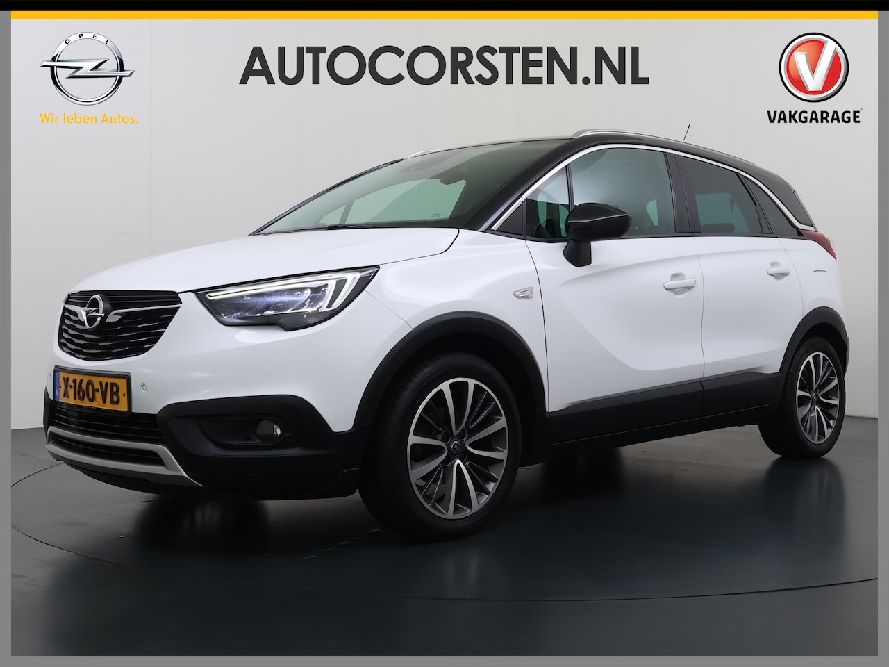 Opel Crossland X - 1.2 Two-Tone AGR-Comfort Stoelen Apple Carplay Android Auto Stuur+Stoelverwarming Navi* Ec - AutoWereld.nl