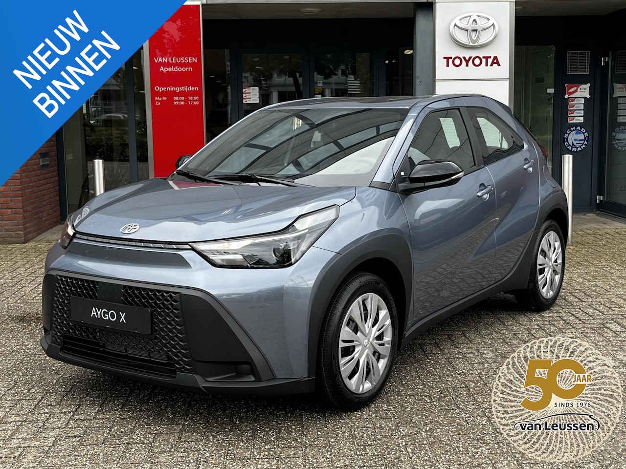 Toyota Aygo X - AygoX Play AD-CRUISE APPLE/ANDROID CAMERA EL-RAMEN EL-SPIEGELS NAVI NL-AUTO - AutoWereld.nl