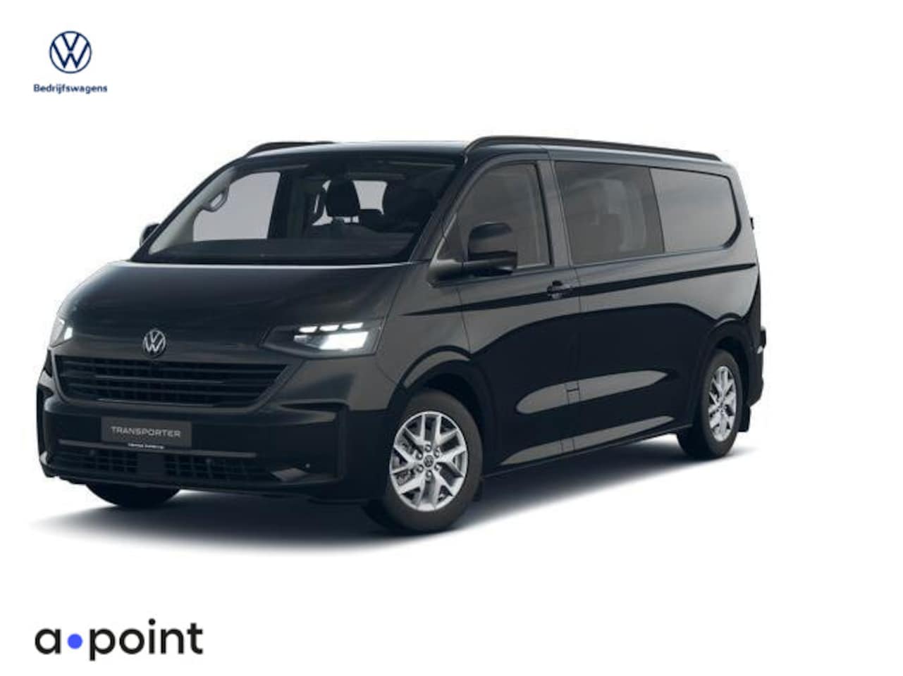 Volkswagen Transporter - Bedrijfswagens Style L2 2.0 TDI 110 kW (150 pk) EU6 3500 mm 8 ver Dubbele Cabine - AutoWereld.nl