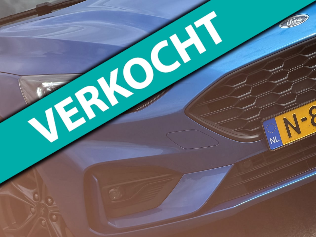 Ford Focus Wagon - 1.0 EcoBoost Hybrid ST Line X - Desert Island Blue - Virtual/Carplay/Camera - AutoWereld.nl