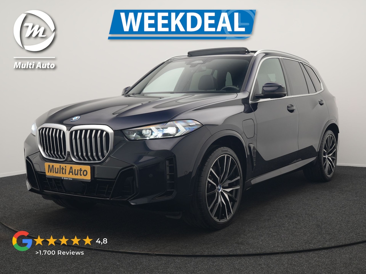 BMW X5 - xDrive50e M Sport PHEV 490pk Dealer O.H. | Panodak Sky Lounge | Luchtvering | Head Up | 36 - AutoWereld.nl