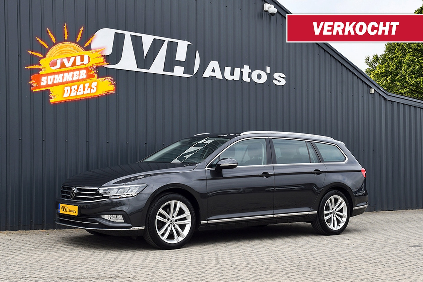 Volkswagen Passat Variant - 1.5 TSi 150pk AUT/DSG Elegance Sport 05-2022 | BTW | 1/2Leder | Navi | LED | TH - AutoWereld.nl