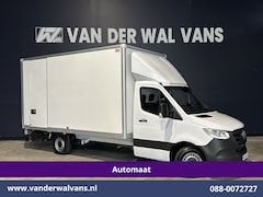 Mercedes-Benz Sprinter - 315 CDI 150pk 9G-Tronic Automaat Bakwagen 21m3 KUUB Laadklep Zijdeur Euro6 Airco | Lat om