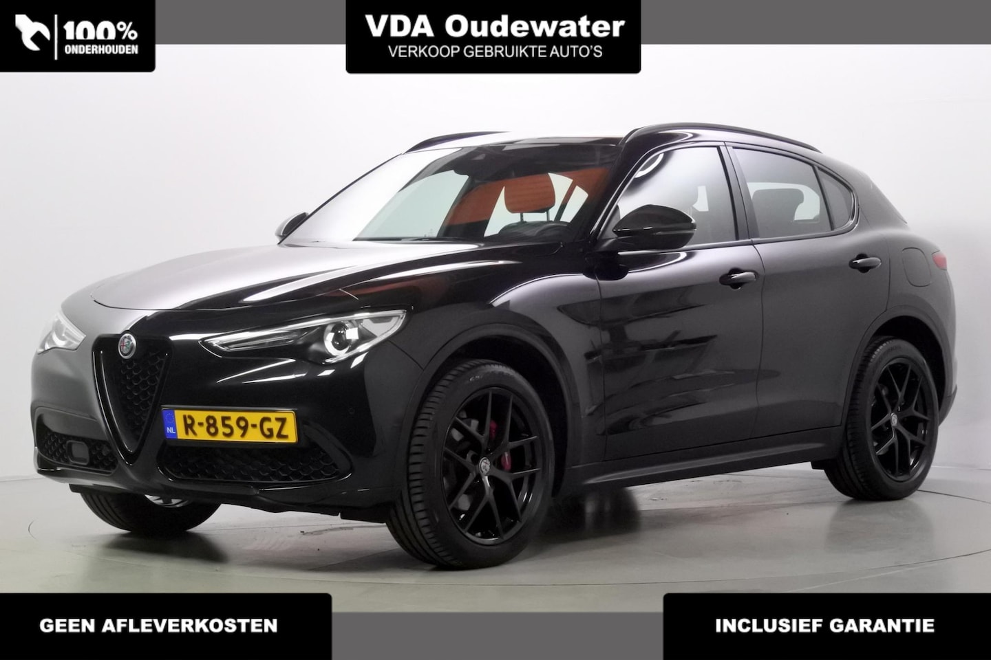 Alfa Romeo Stelvio - 2.0T 280pk Q4 AWD Black-Tech - AutoWereld.nl