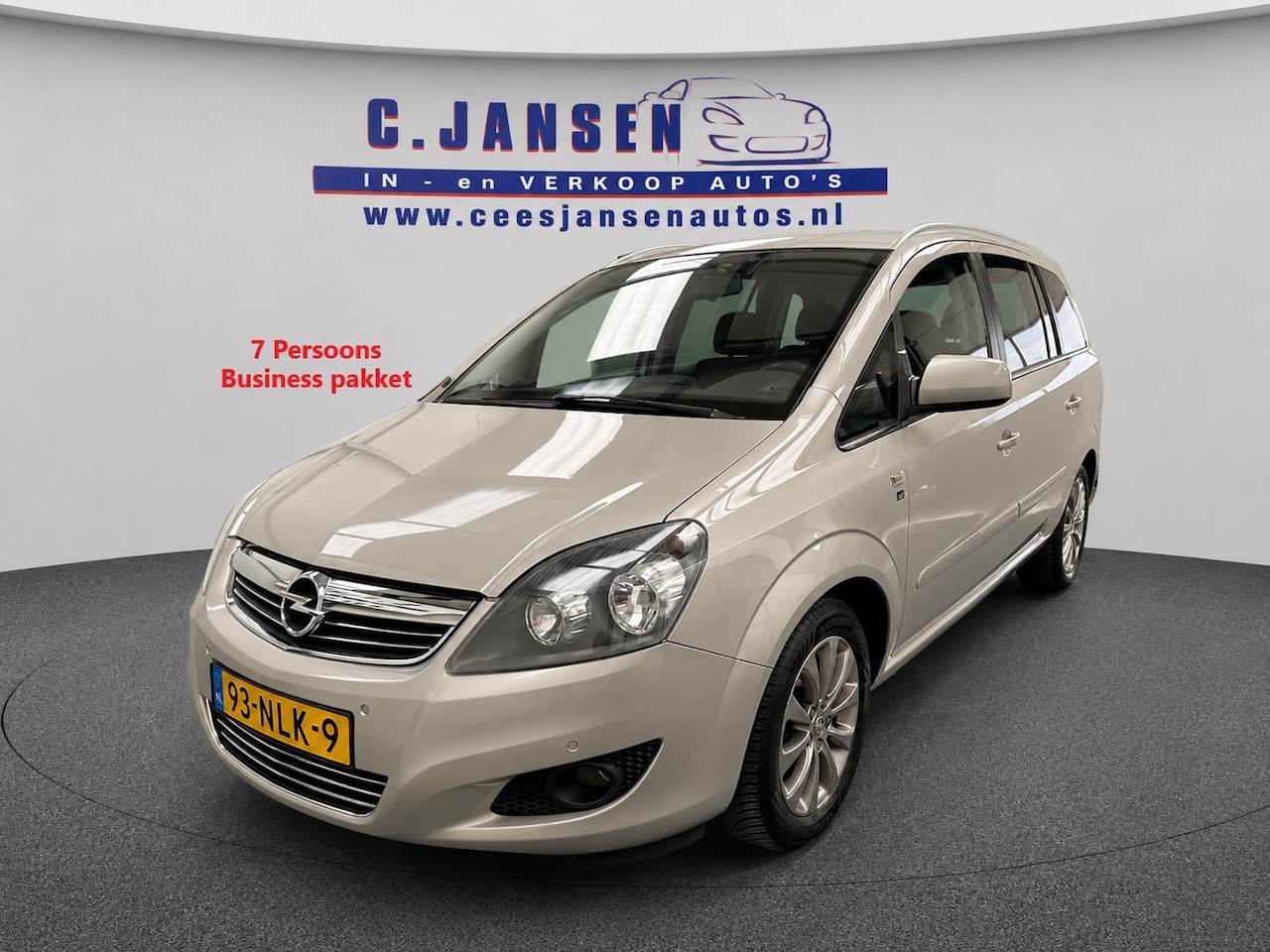 Opel Zafira - 1.8 111 years Edition 7 Persoons! | Airco | Cruise control | Lederen stuurwiel - AutoWereld.nl