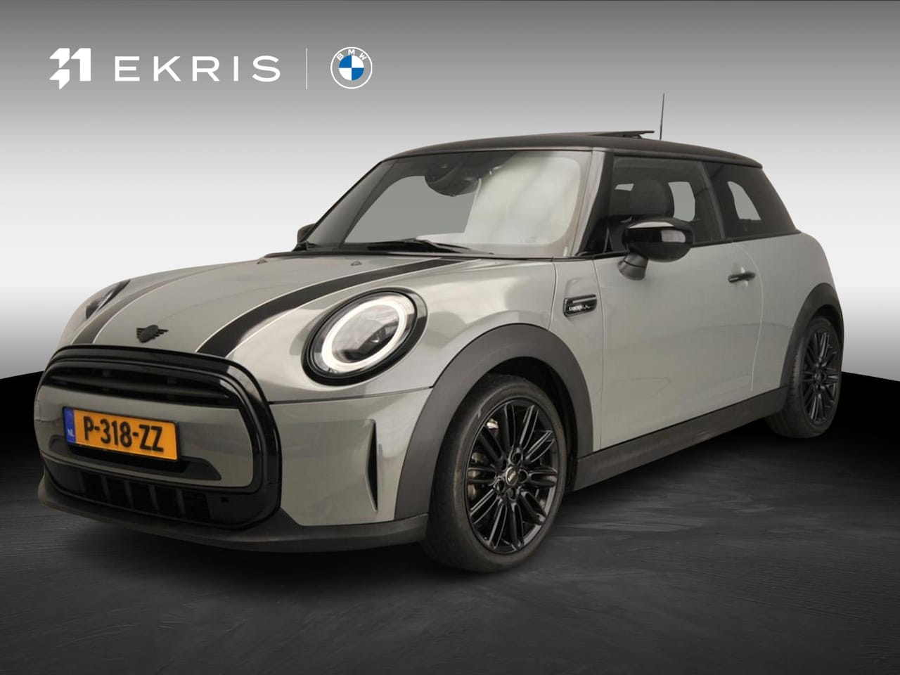 MINI 3-Deurs - 1.5 Cooper | LED | Navigatie | Panoramadak | Sportstoelen | Clima | DAB | Alu 17 inch - AutoWereld.nl