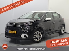 Citroën C3 - 1.2 PureTech You Cruise, Navigatie, Stoelverw., Airco, Carplay/Android auto, Climate Contr