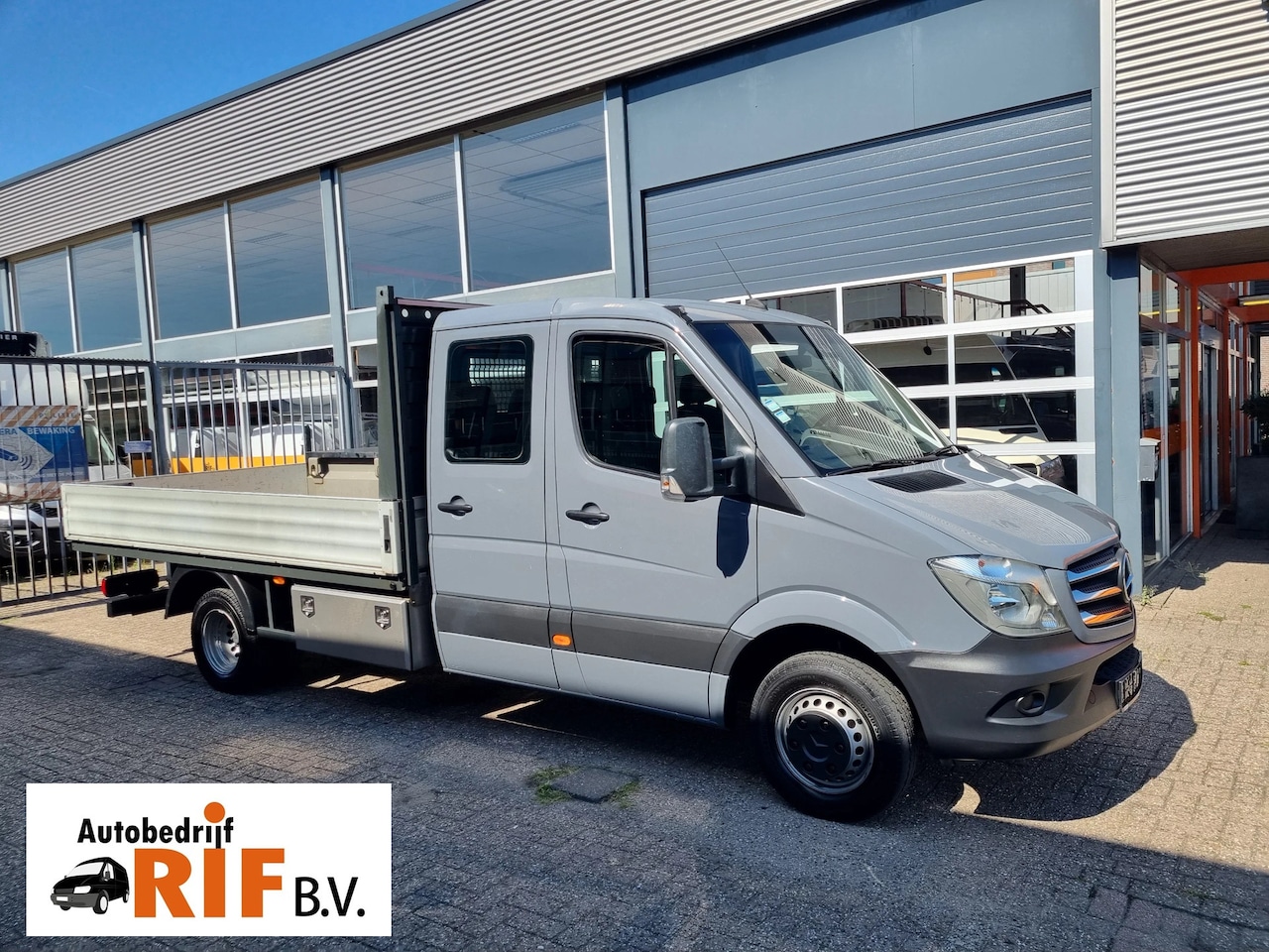 Mercedes-Benz Sprinter - 516 CDI DC Open laadbak N1 3.5T Trekhaak Euro 6 - AutoWereld.nl