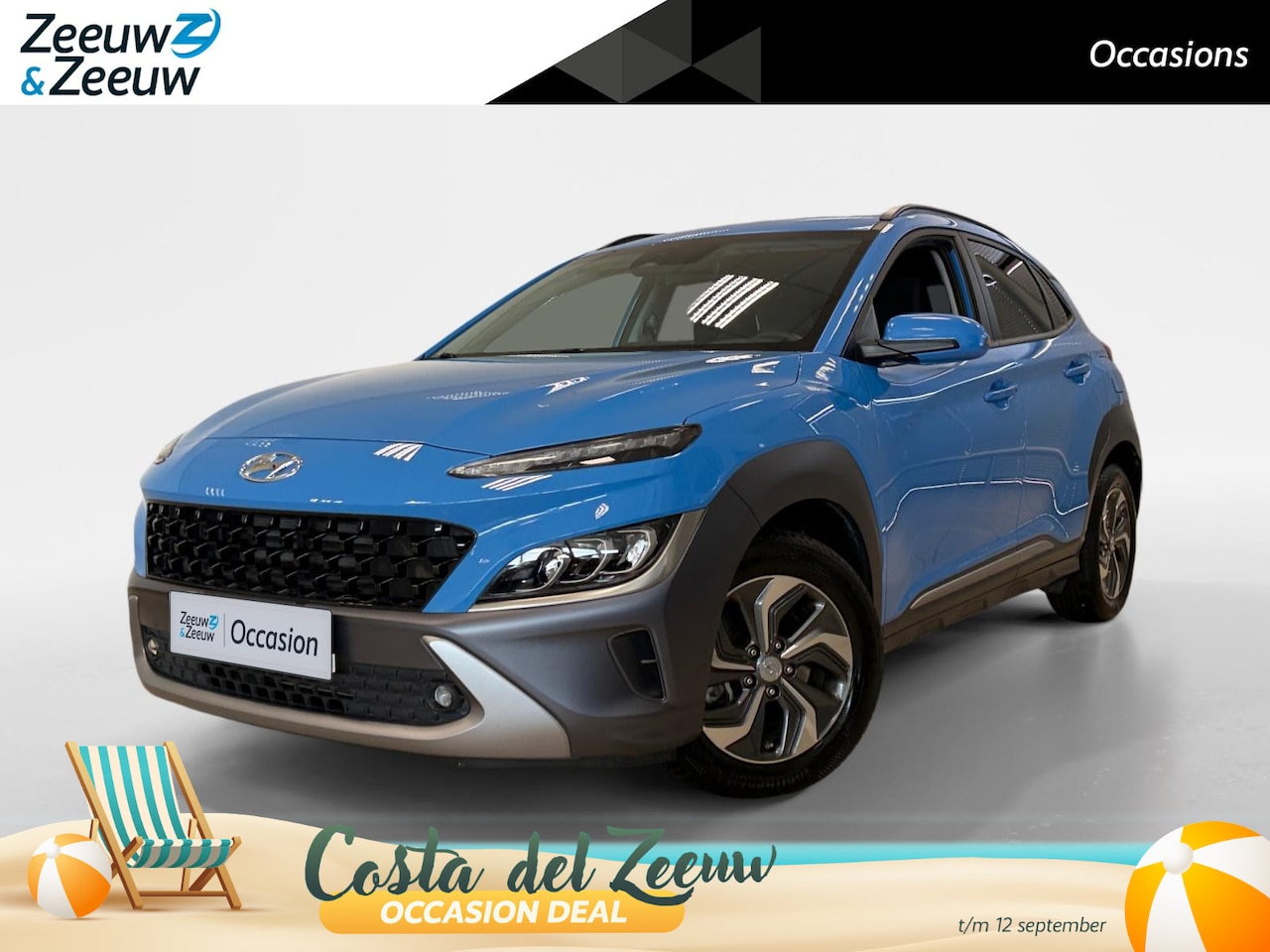 Hyundai Kona - 1.6 HYBRID | AUTOMAAT | COMFORT SMART | NAVIGATIE | CAMERA | - AutoWereld.nl