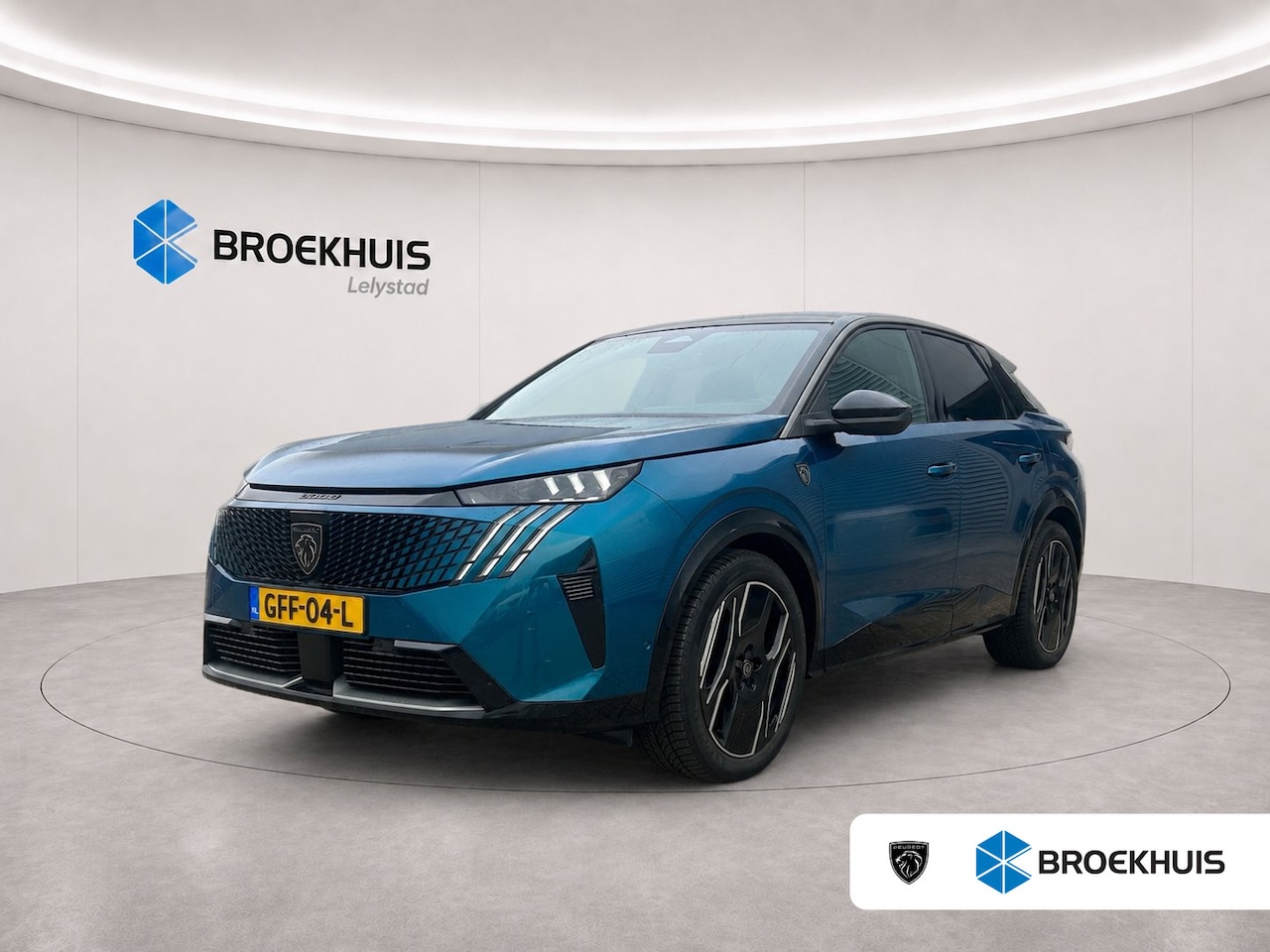 Peugeot e-3008 - 73KWH GT AVANTAGE 214PK / NAVI / LEDER / CLIMA / FULL-LED / 20" LMV / KEYLESS / AFN. TREKH - AutoWereld.nl