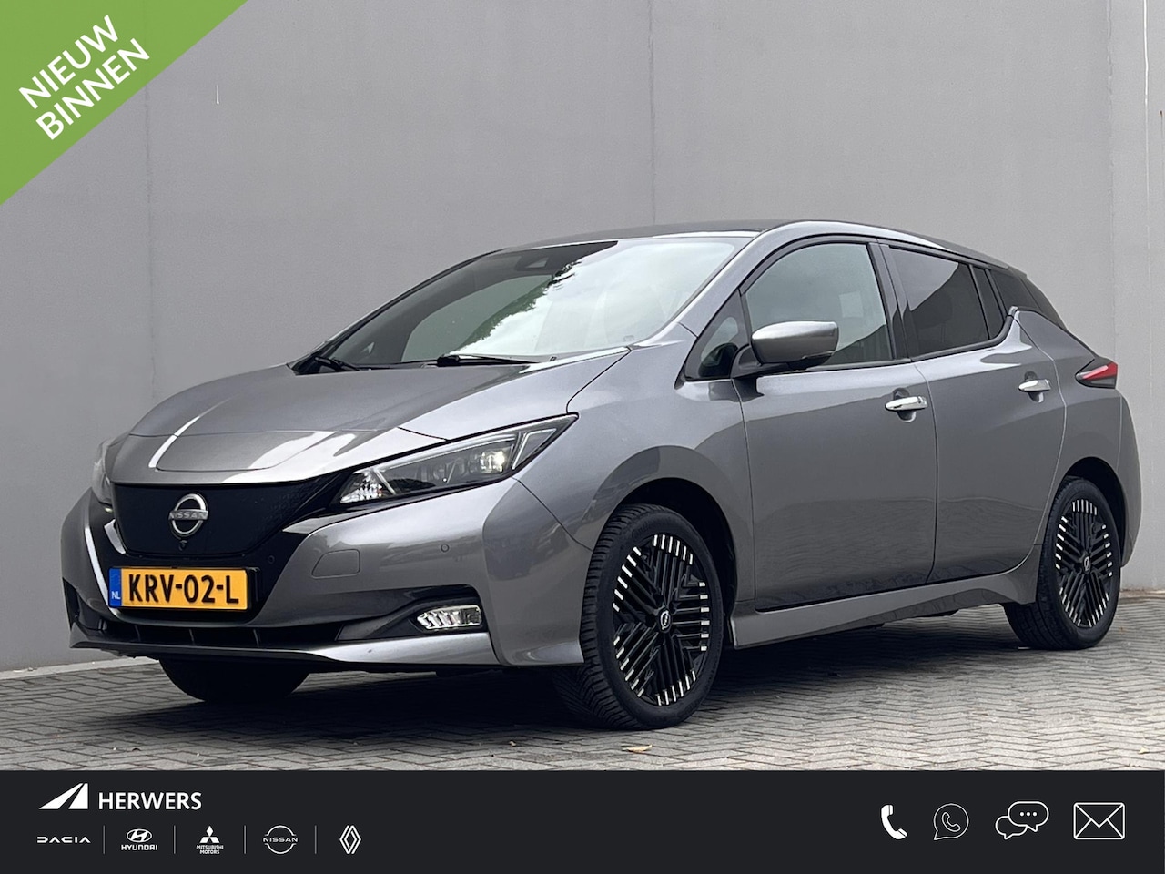Nissan LEAF - e+ N-Connecta 62 kWh / Dealer onderhouden / Accu SoH 95 % / WLTP 395 km stad 573 km / Chad - AutoWereld.nl