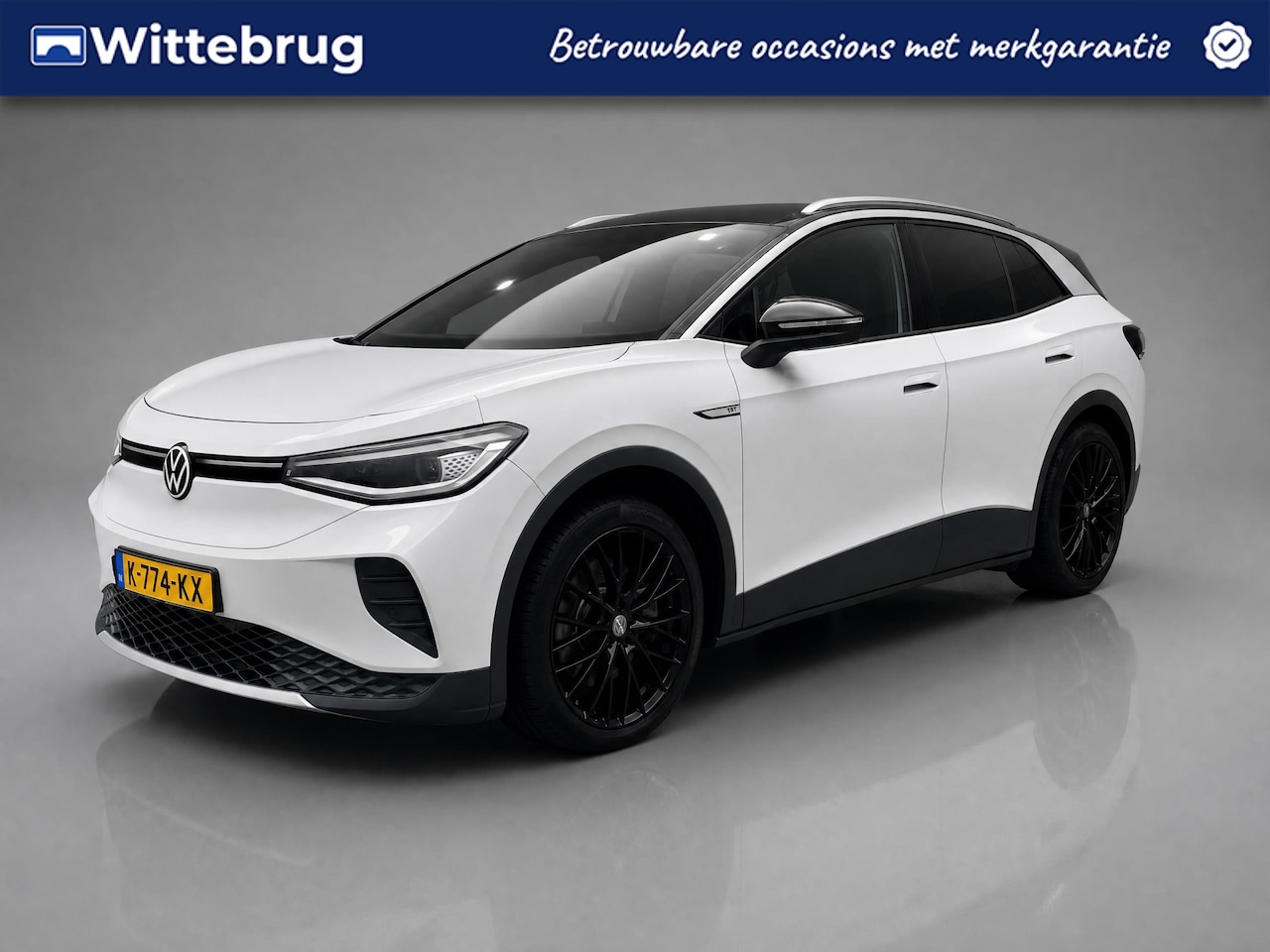 Volkswagen ID.4 - Max 77 kWh / Pano / Camera / Parkeersensoren V+A / Lichtmetaal 20 inch / Warmtepomp / Zwen - AutoWereld.nl