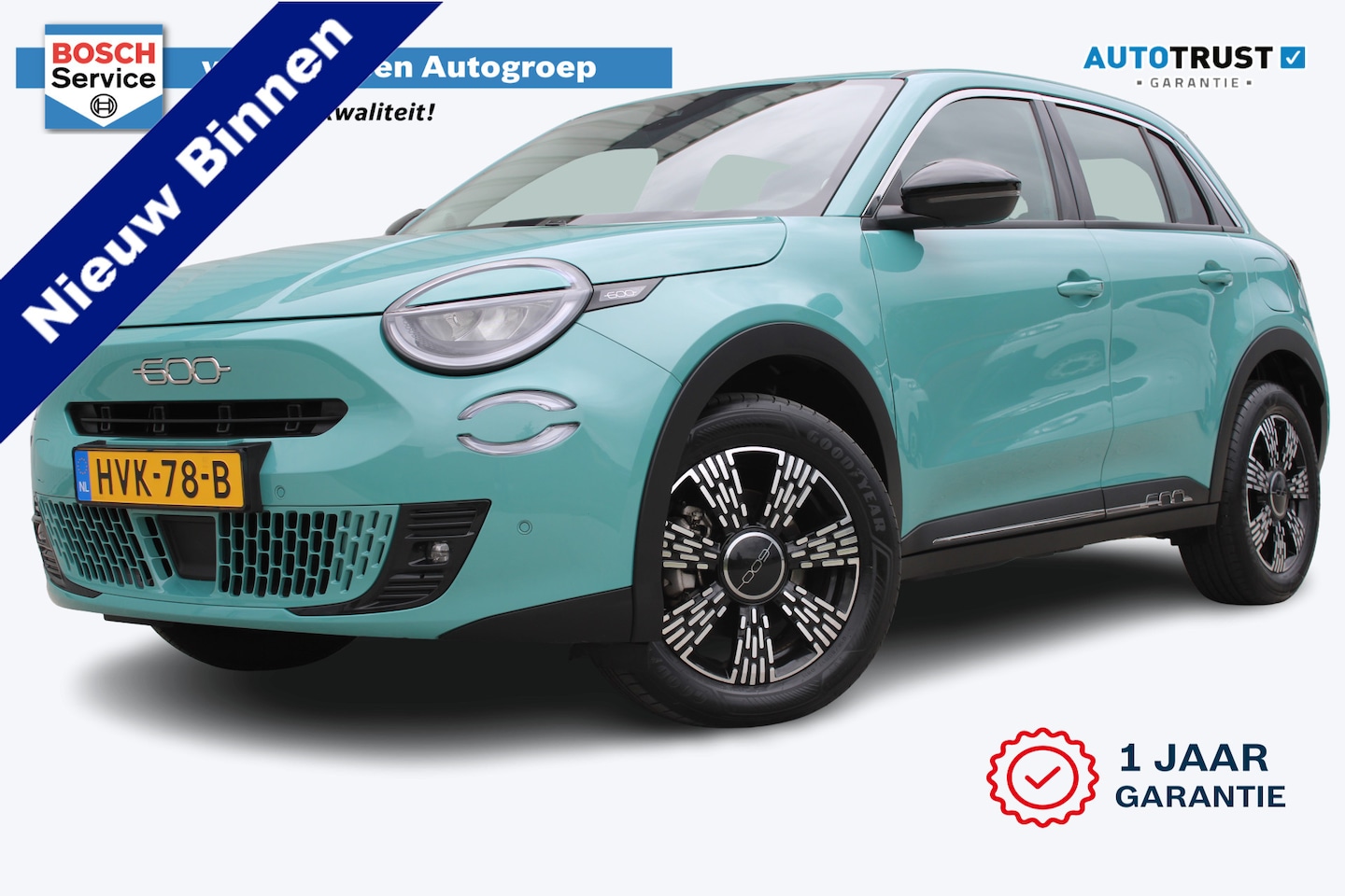 Fiat 600 - 1.2 Hybrid Pop | Incl. 12 maanden garantie | Apple carplay/Android auto | Stoelverwarming - AutoWereld.nl