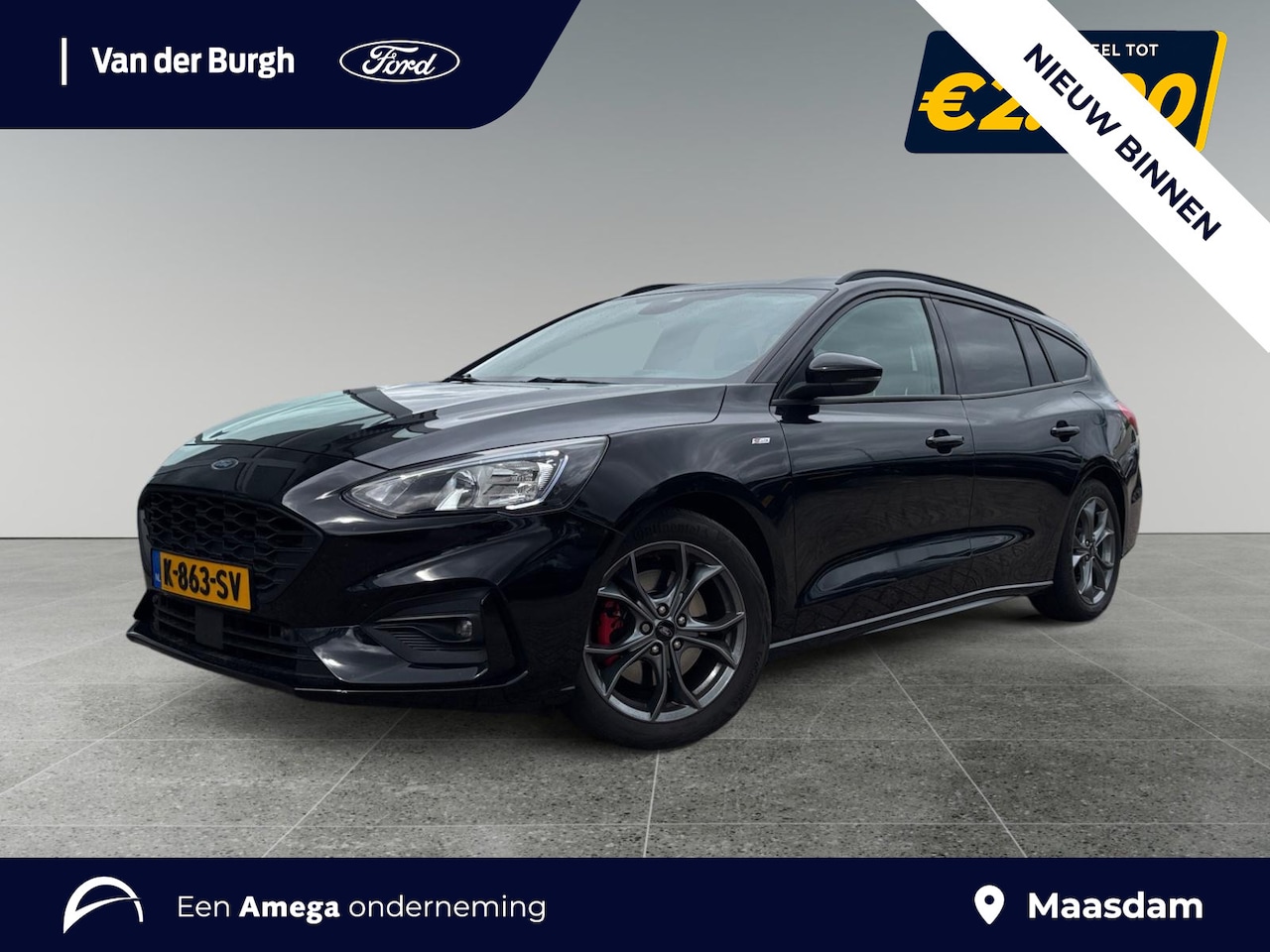 Ford Focus Wagon - ST-Line X 1.0 EcoBoost Hybrid 125pk WinterPack - B&O - Technology Pack - AutoWereld.nl