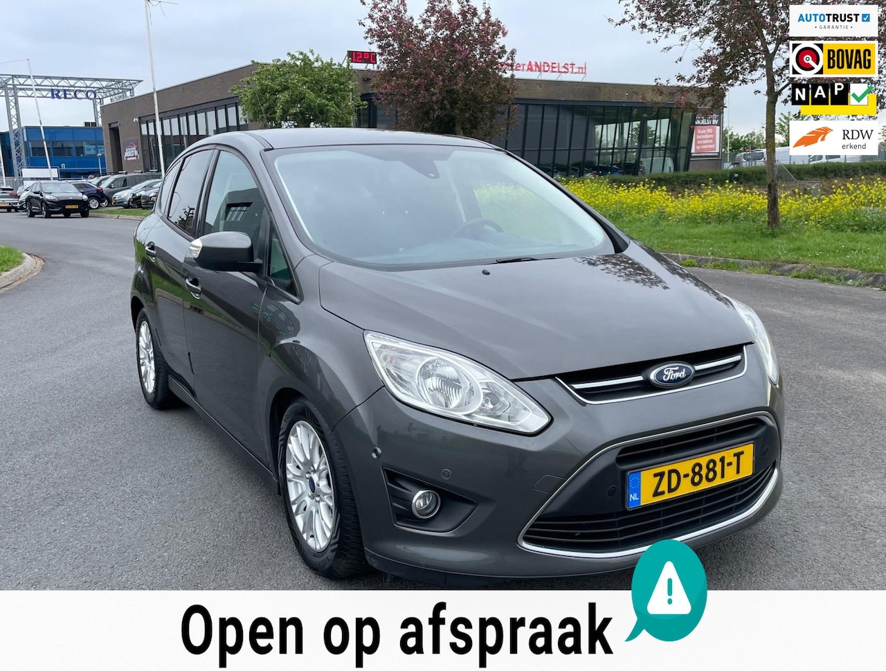 Ford C-Max - 1.0 Edition Plus 1.0 Edition Plus, Trekhaak, Pdc, Cruise, 5drs, Goed oh, Mooie km! - AutoWereld.nl