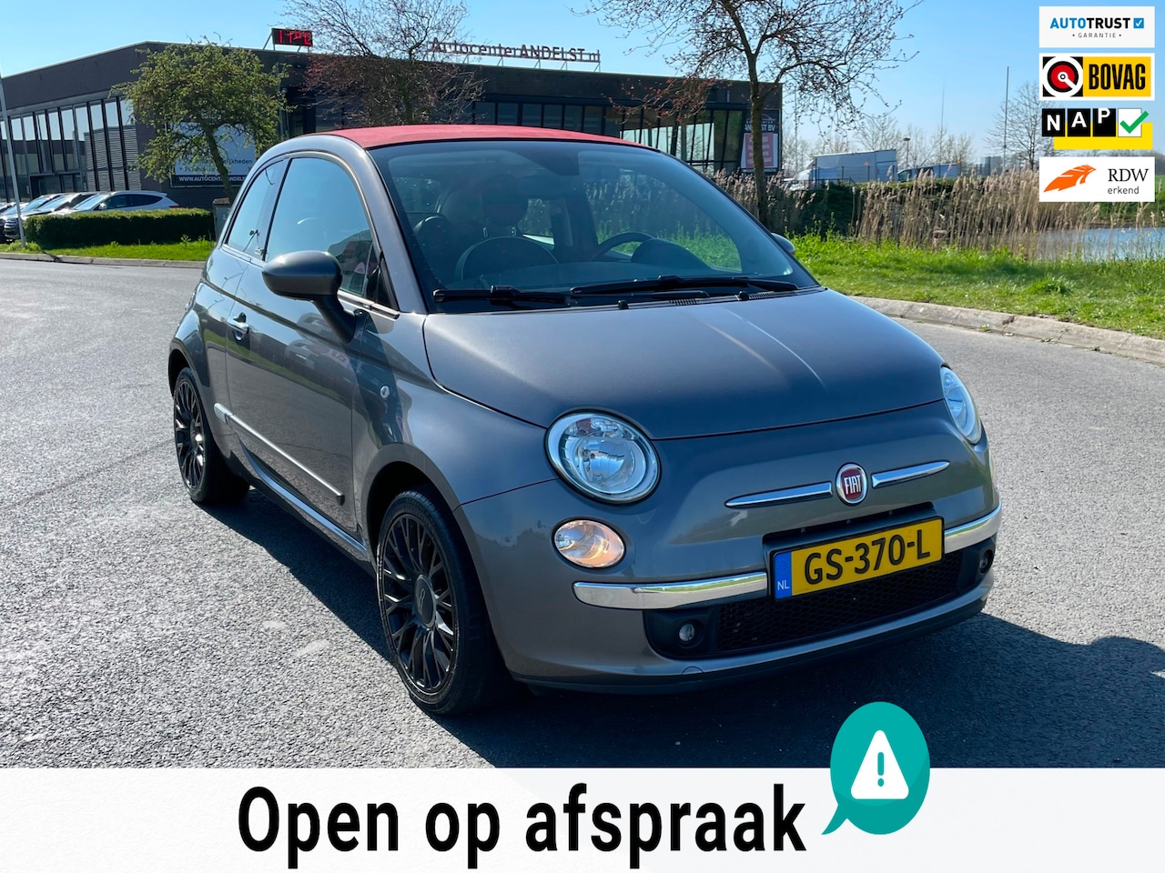 Fiat 500 C - 0.9 TwinAir Turbo Lounge 0.9 TwinAir Turbo Lounge, Cabrio, Climate, Elektr ramen, Pdc, Radio CD, Lmv, Geen import, - AutoWereld.nl