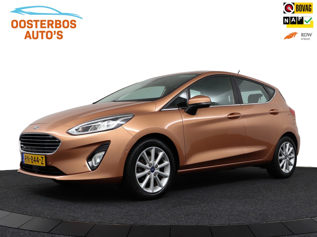 Ford Fiesta - 1.0 EcoBoost Titanium Camera/B&O/DAB/Carplay/Navi - AutoWereld.nl