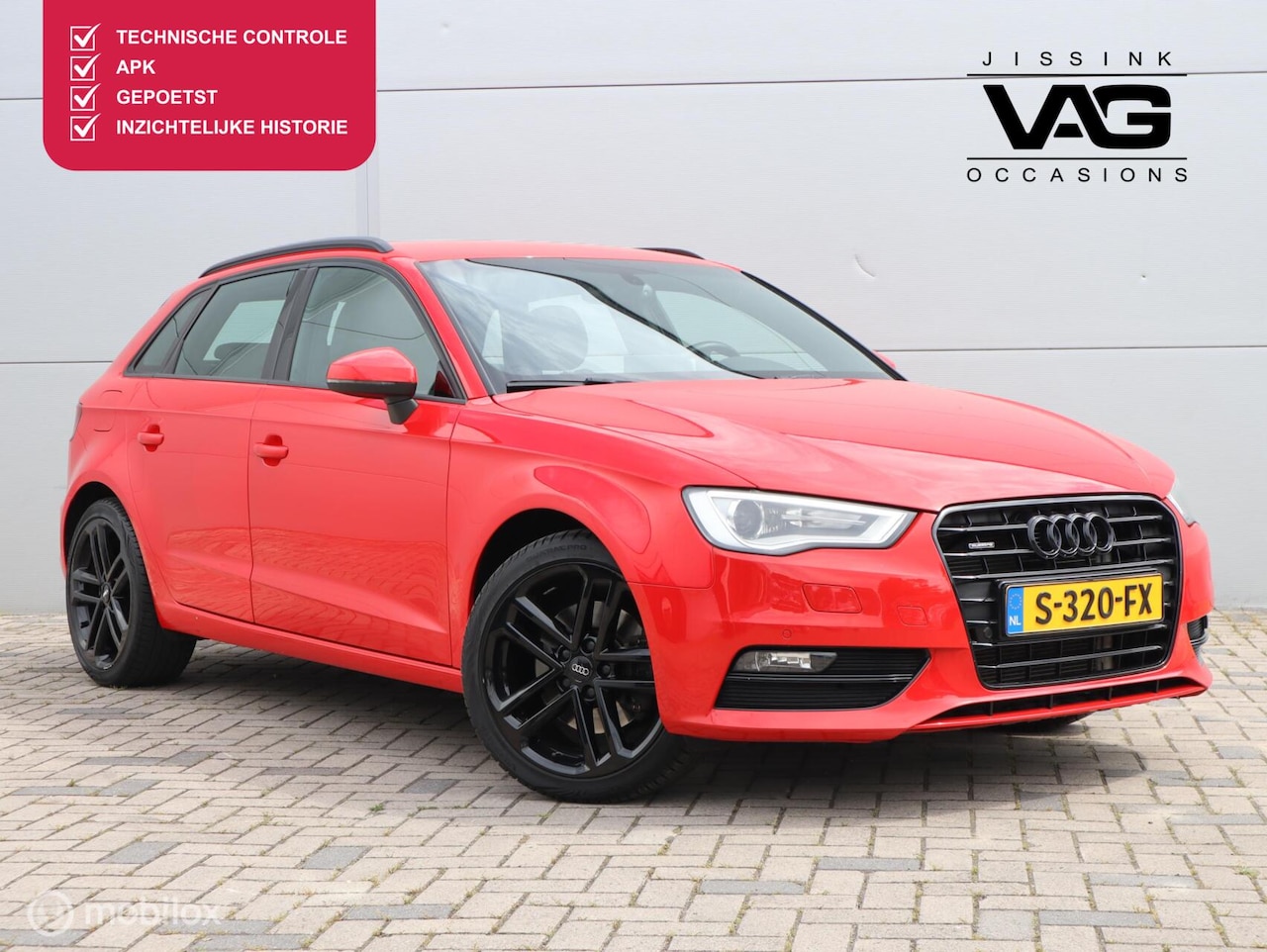 Audi A3 Sportback - 1.8 TFSI quattro S Line Automaat LED Leer - AutoWereld.nl