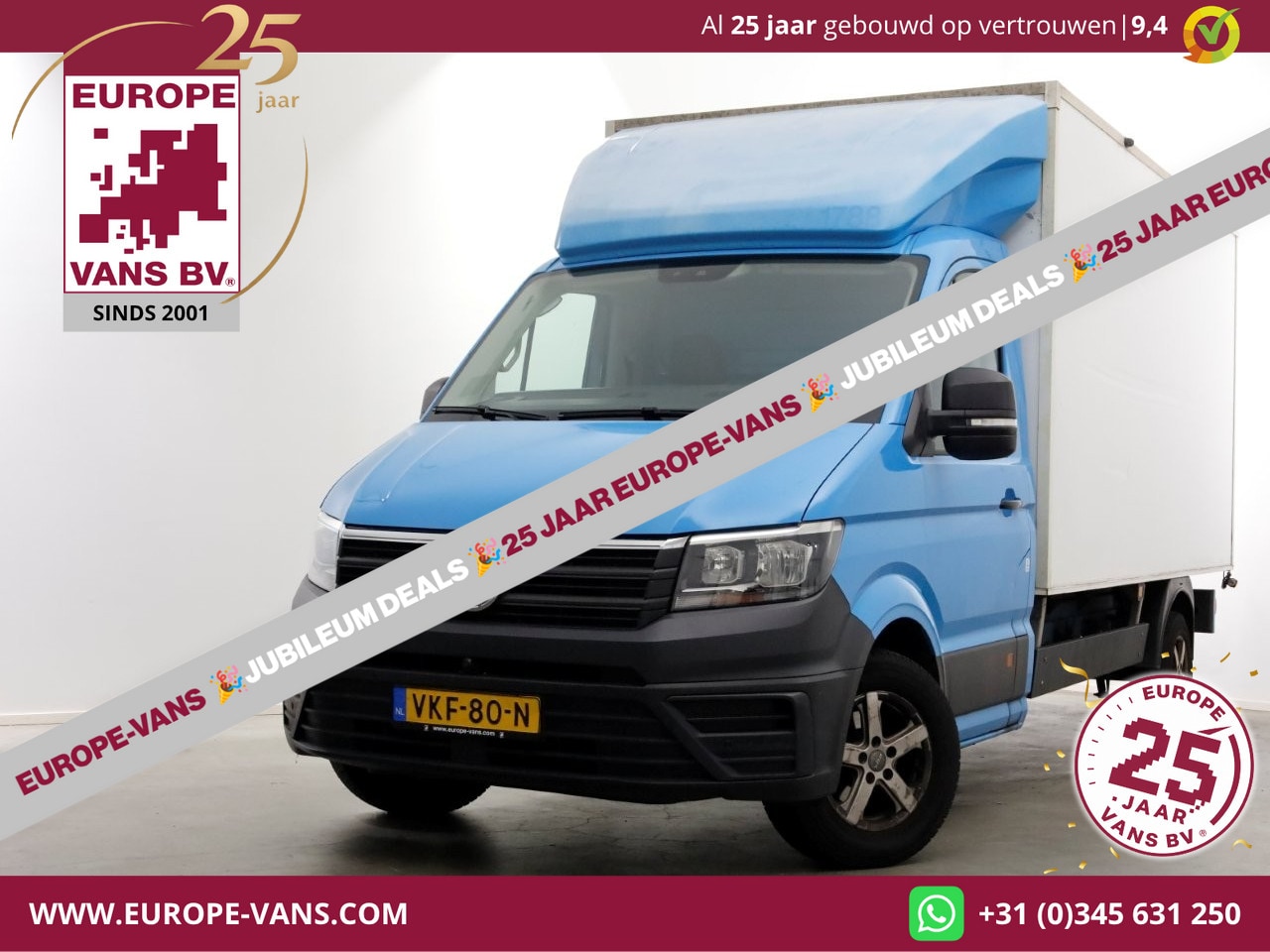 Volkswagen Crafter - 35 2.0 TDI E6 Bakwagen met achterdeuren 2-Persoons 04-2021 - AutoWereld.nl