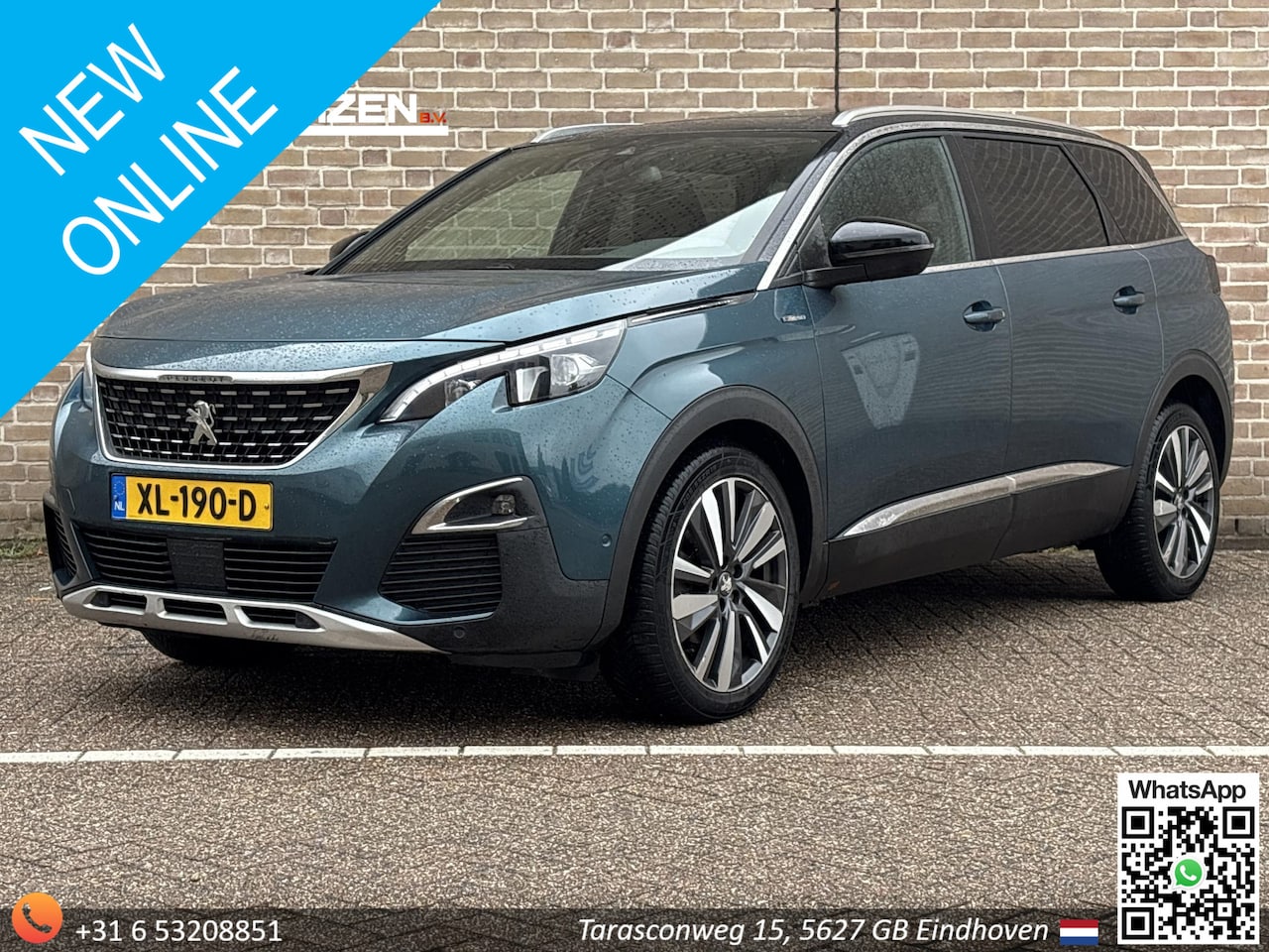 Peugeot 5008 - 1.2 PureTech Blue Lease GT-Line | € 6.950,- NETTO! | 7 Persoons | Pano | 1/2 Leder | Navi - AutoWereld.nl