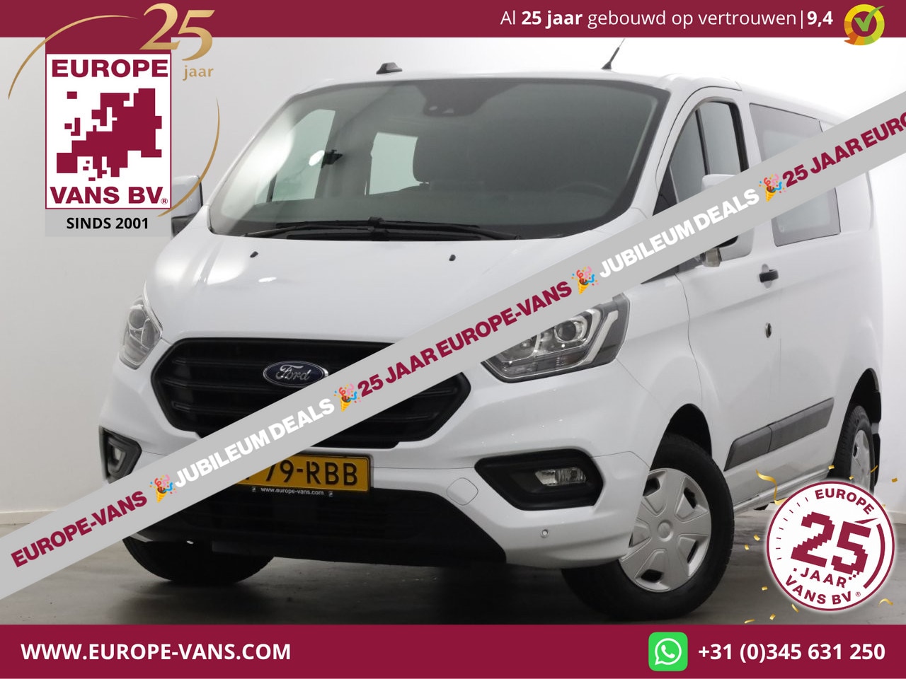 Ford Transit Custom - 280 2.0 TDCI 130pk L1H1 Trend D.C. ACC/Camera/Inrichting 12-2020 - AutoWereld.nl