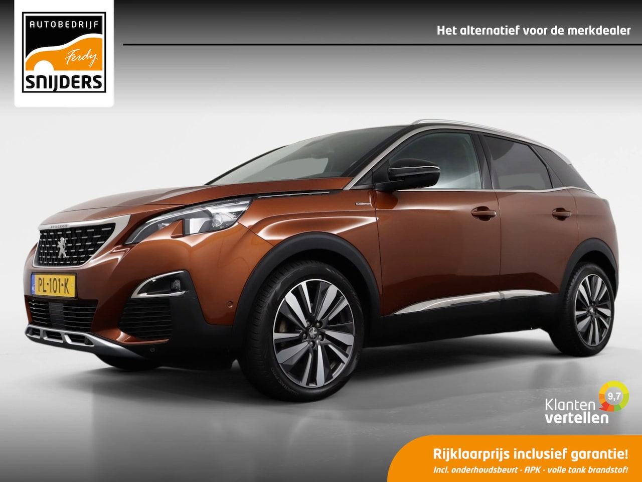 Peugeot 3008 - 1.2 PureTech GT Line 1.2 PureTech GT Line 130 PK, Orig.NL - 100% Onderhouden | Trekhaak | Apple Car Play | Crui - AutoWereld.nl