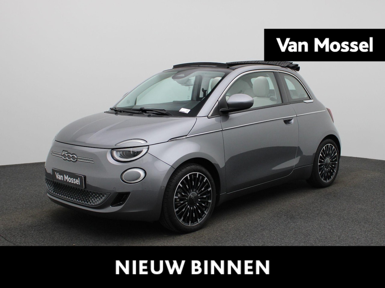 Fiat 500 C - 500e 42 kWh La Prima | Cabrio | Automaat | Navigatie | Virtual Cockpit | Camera | Verwarmd - AutoWereld.nl