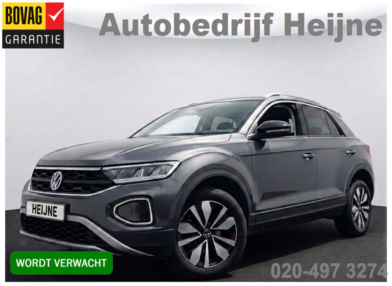 Volkswagen T-Roc - TSI 115PK LIFE GOAL EDITION NAVI/STOELVERW./STUURHULP - AutoWereld.nl
