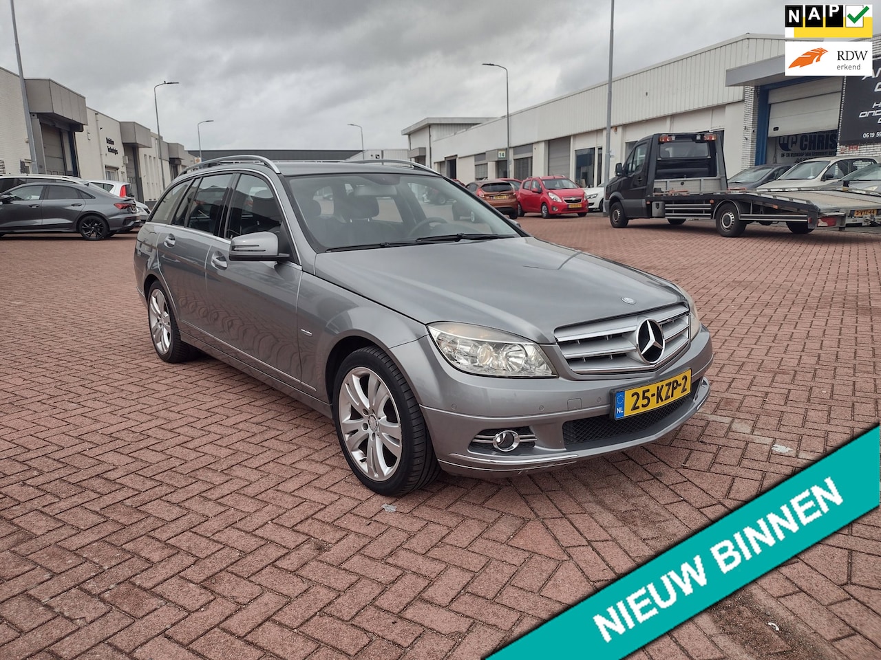 Mercedes-Benz C-klasse Estate - 180 CGI BlueEFFICIENCY Business Edition Avantgarde MOOIE AUTO BEL 0619590613 5 DRS AIRCO - AutoWereld.nl