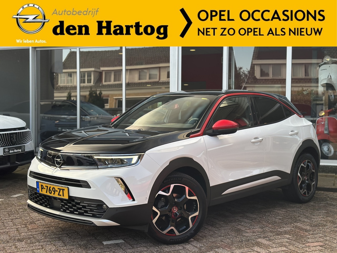 Opel Mokka - 1.2 Turbo GS Line Automaat 130PK A8 Stoel verwarming/LED Matrix/Pdc/18"LM velgen - AutoWereld.nl