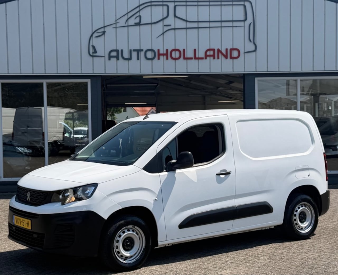 Peugeot Partner - 1.5 BLEUHDI 56KW 76PK EURO 6 AIRCO/ CRUISE CONTROL/ TREKHAAK/ SCHUIFDEUR/ 100% DEALERONDER - AutoWereld.nl